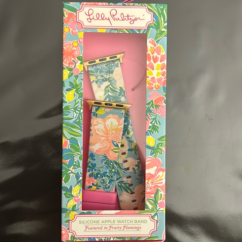 LILLY PULITZER Silicone Apple Watch Band